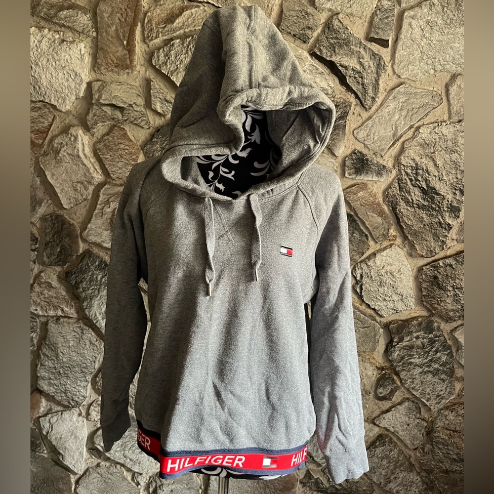 Tommy Hilfiger Sport Gray Hoodie L